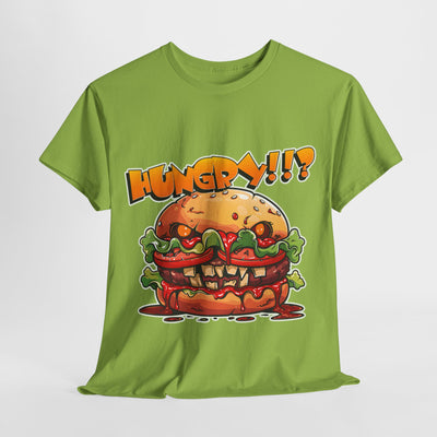 Scary Hamburger Tshirt Unisex, Funny Design
