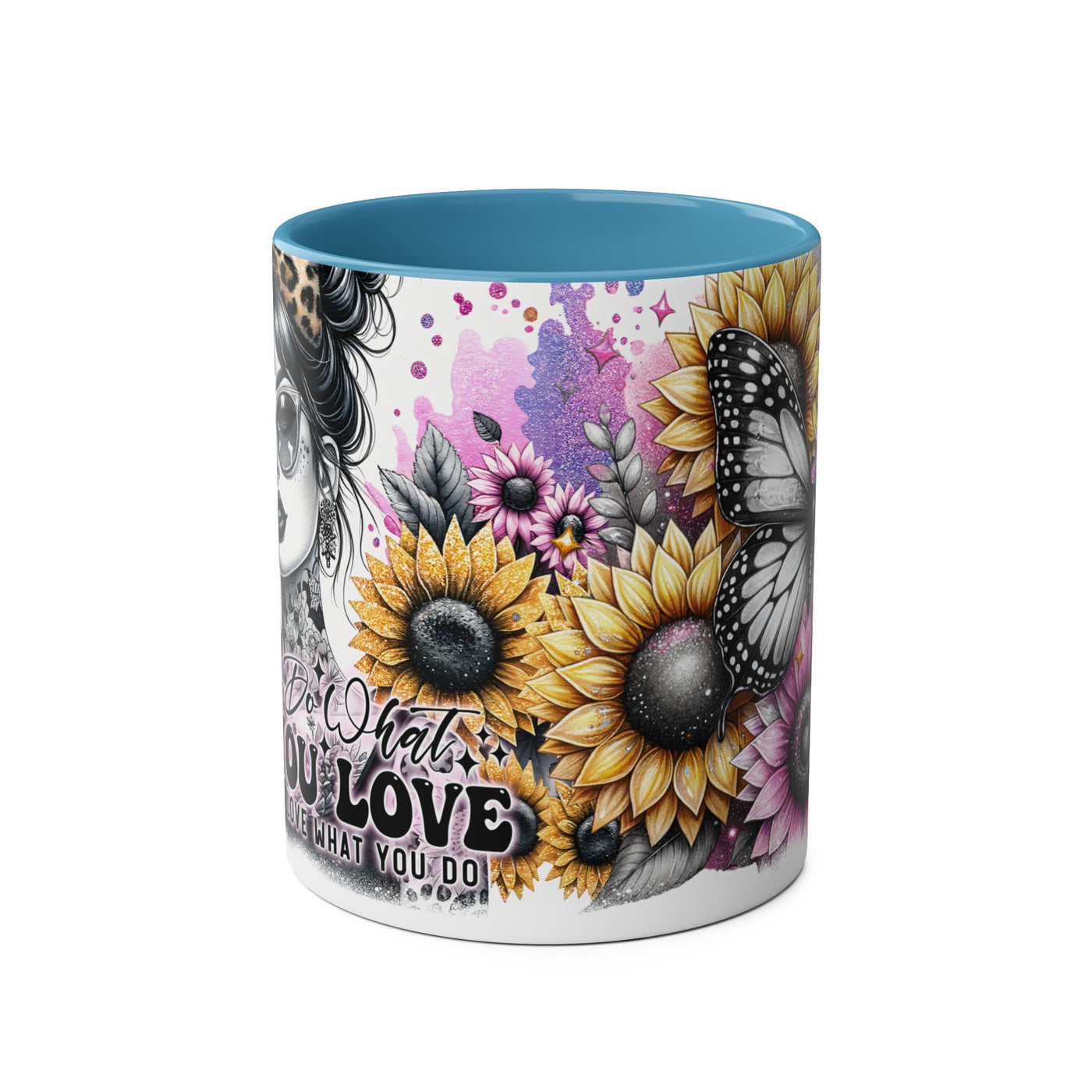 Do What You Love to do-Two-Tone Coffee Mug