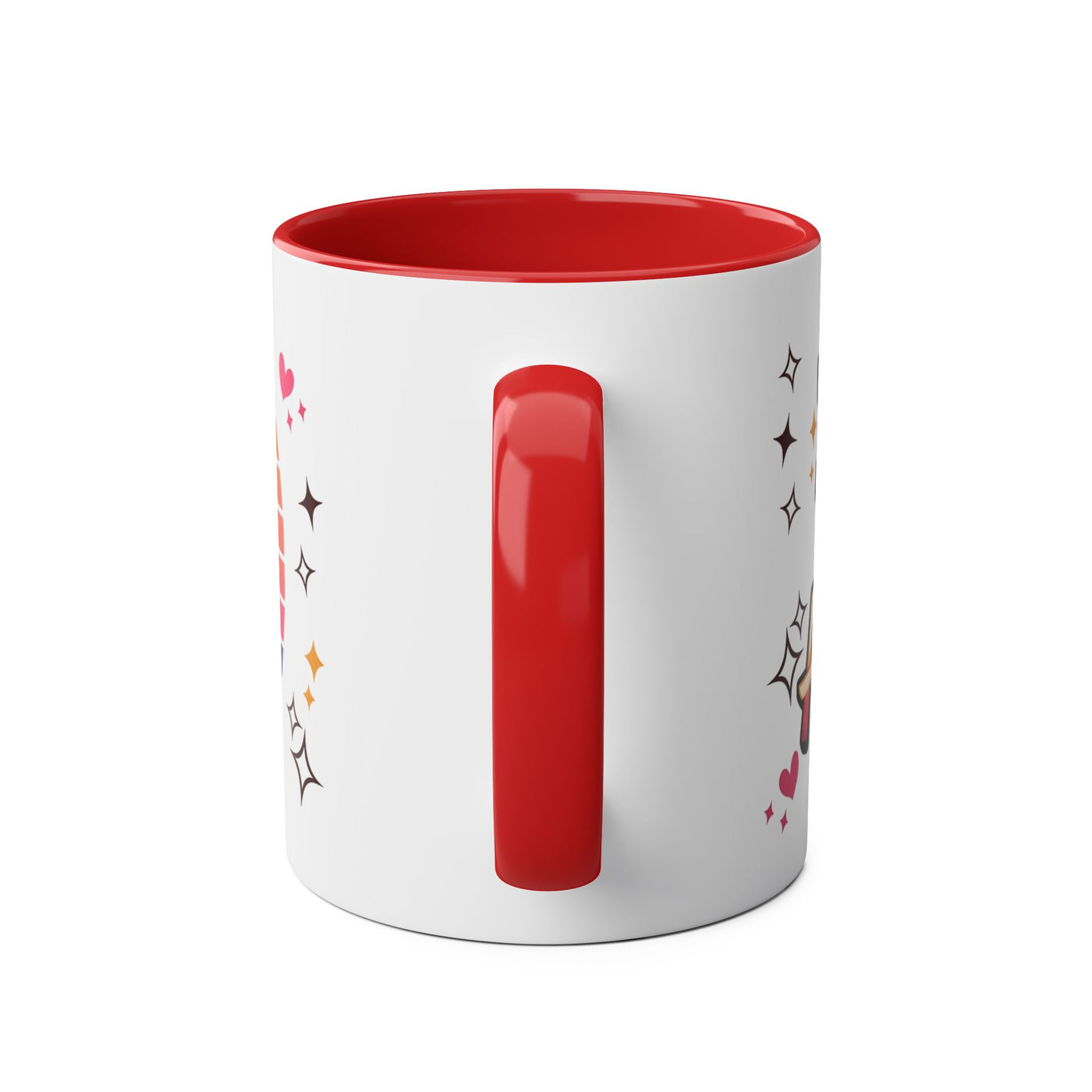 Unicorn Two-Tone Coffee Mug - 11oz Born to Be Awesome Design