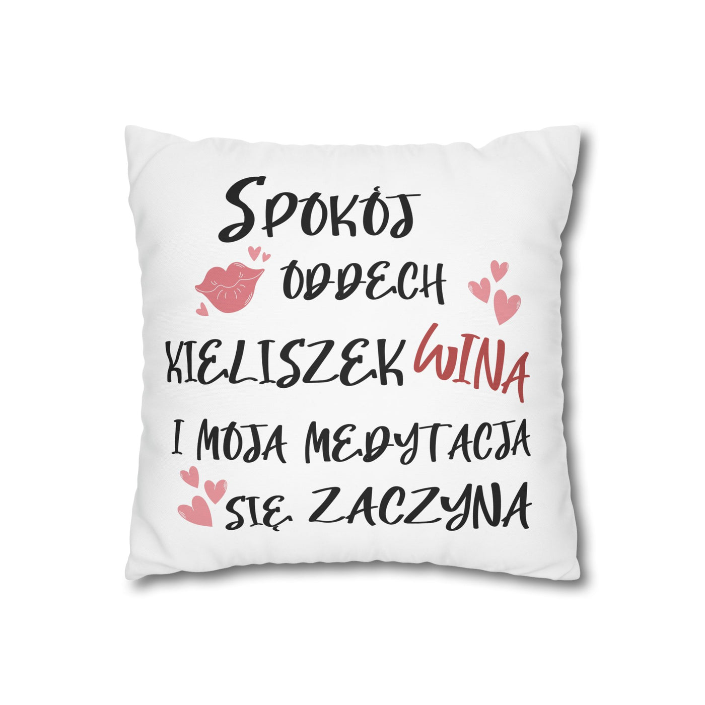 Llamaste Poly Canvas Pillowcase Poszewka