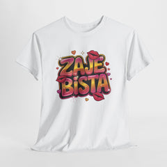 Zabawna koszulkaz  bawełny - koszulka z grafiką „Zajebista”