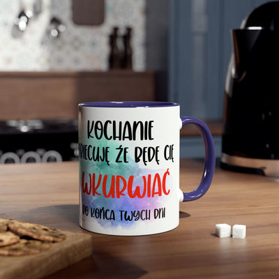 Zakochany Lisek Kubek Dwukolorowy