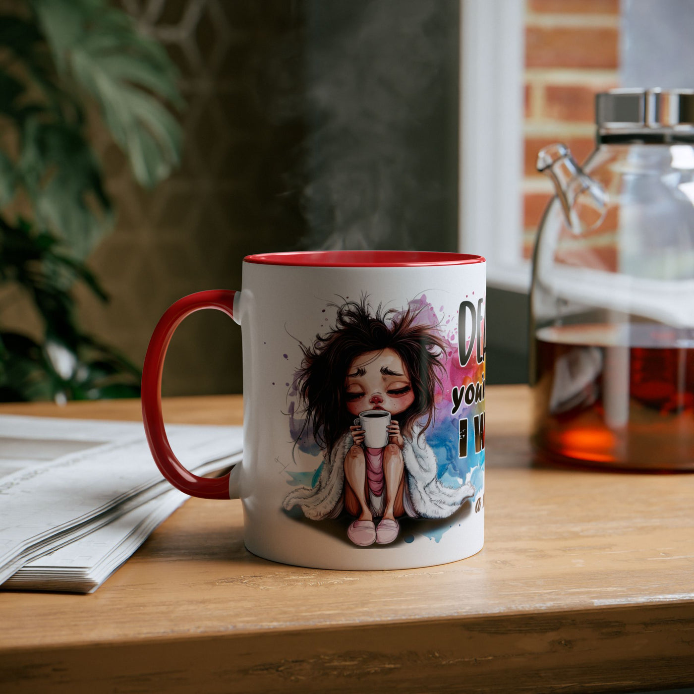 Funny Coffee Mug - Dear Coffee, You're the Only One I Wake Up For - 11oz