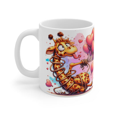 Skarbie Ty mój - Biały Kubek Ceramiczny / Dwa Rozmiary