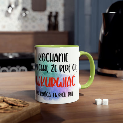 Zakochany Lisek Kubek Dwukolorowy