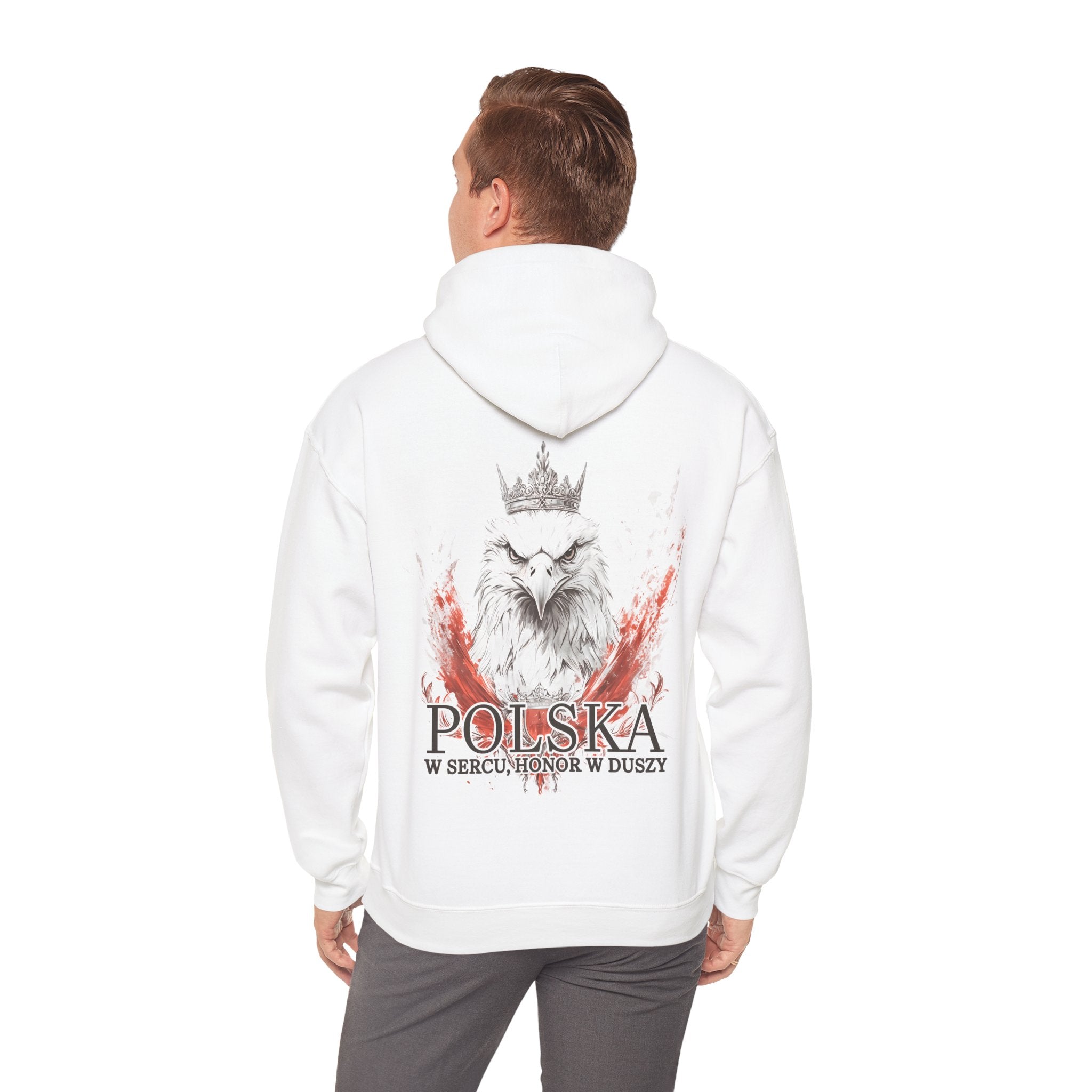 Polska w sercu, bluza z kapturem