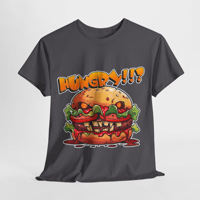 Scary Hamburger Tshirt Unisex, Funny Design