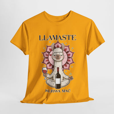 Llamaste, k*rwa mać, zabawna koszulka