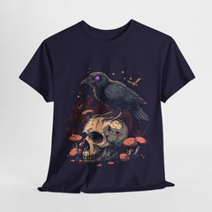Raven on the Skull Horror T-shirt