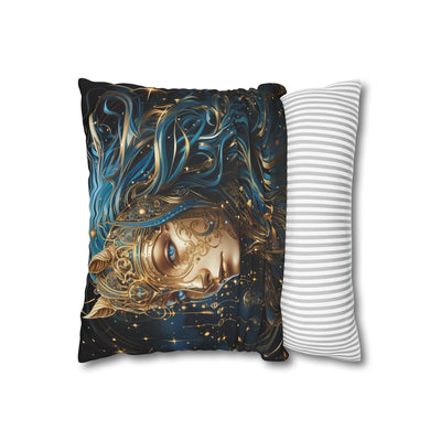 Artistic Sagittarius Zodiac Poly Canvas Pillowcase - Enchanted Home Decor