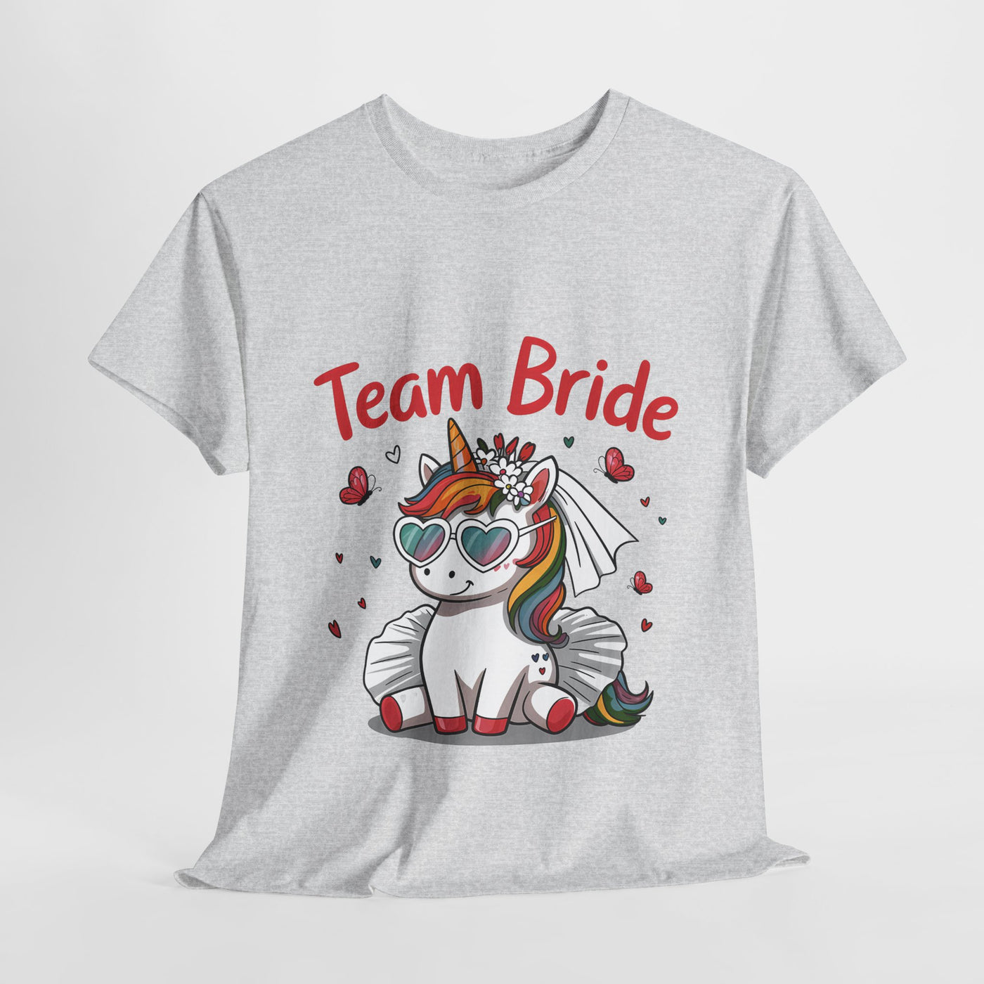 Team Bride Unicorn T-Shirt - Fun Bachelorette Party Shirt
