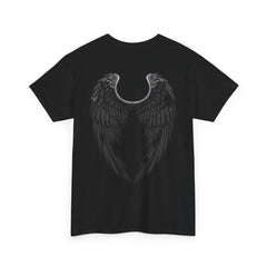 Koszulka z czarnym skrzydłem Fallen Angel