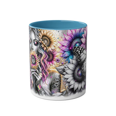 Be Happy Two-Tone Afirmation Mug