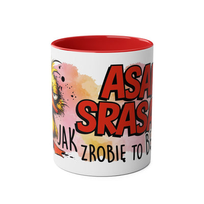 Asap Srasap Kubek Dwukolorowy
