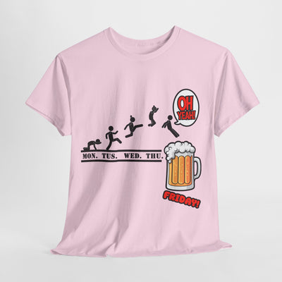 Friday Time Funny Shirt Beer Top