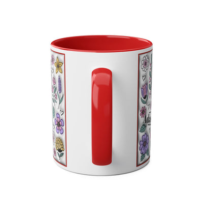 Two-Tone Coffee Mugs, 11oz