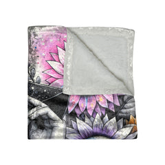 "Surround Yourself with..."  Crushed Velvet Blanket