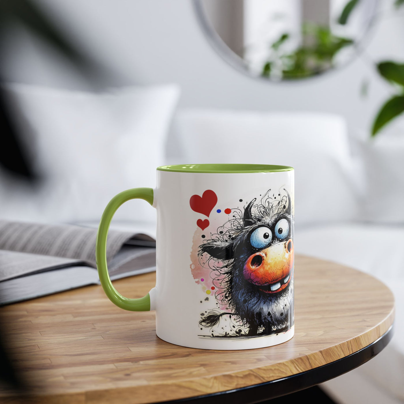 Kocham Cię jak... Dwukolorowy Kubek