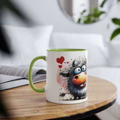 Kocham Cię jak... Dwukolorowy Kubek