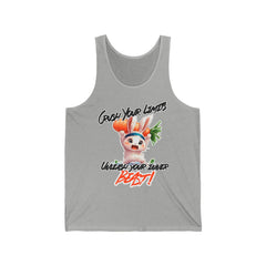 Crush Your Limits Unisex Jersey Tank - Motivational Fitness Top