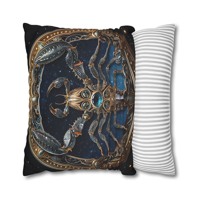 Astrological Zodiac Scorpio Poly Canvas Pillowcase - Celestial Home Decor