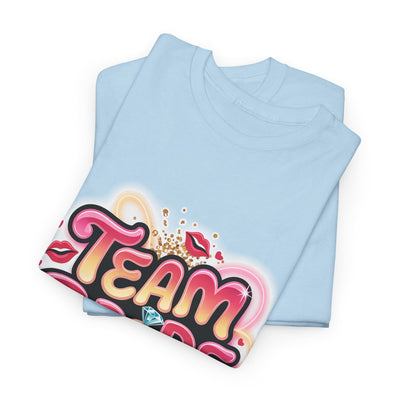 Team Bride Unisex Heavy Cotton Tee - Perfect for Bachelorette Parties & Bridal Celebrations