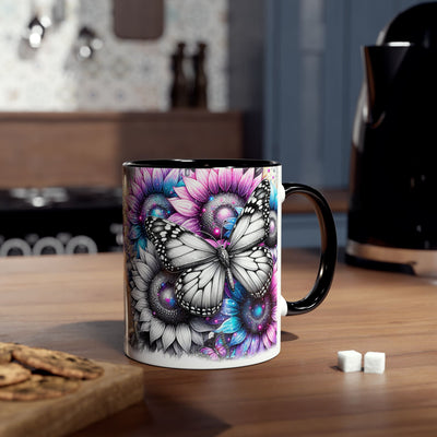 Be Happy Two-Tone Afirmation Mug