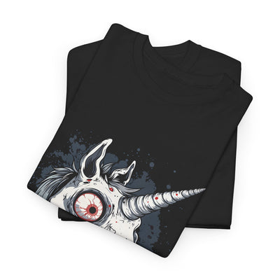 Unicorn Tshirt / Creepy Unicorn / Horror Tshirt / Gothic Tshirt