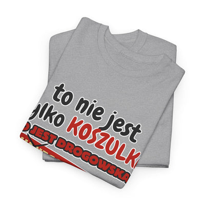 Unisex Zabawny T-Shirt Pijany Wędrowiec z własnym QR Code