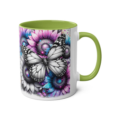 Be Happy Two-Tone Afirmation Mug