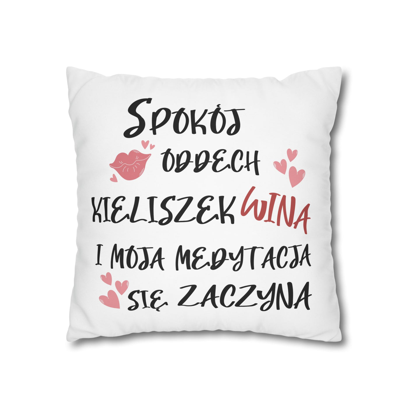 Llamaste Poly Canvas Pillowcase Poszewka