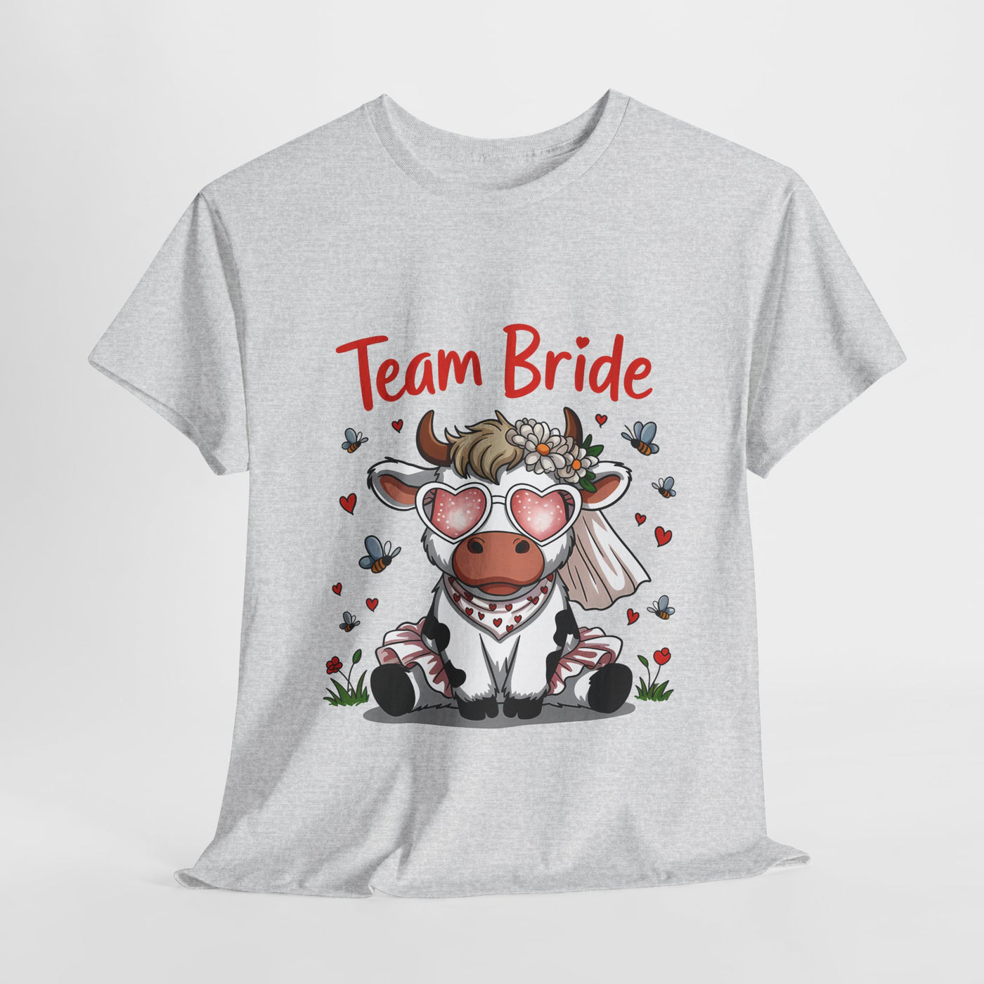 Cow Team Bride Unisex Tee | Fun Bridal Party Shirt