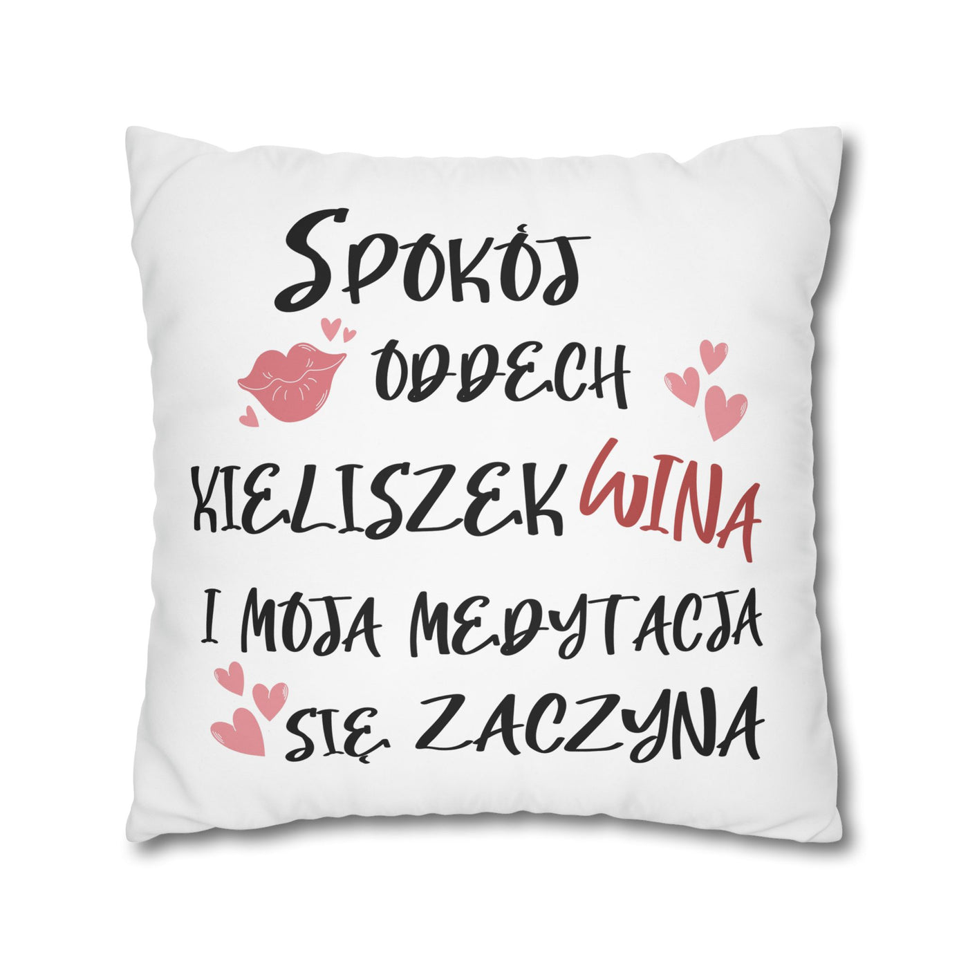 Llamaste Poly Canvas Pillowcase Poszewka
