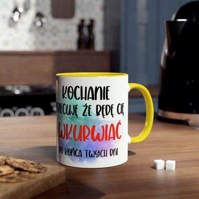 Zakochany Lisek Kubek Dwukolorowy