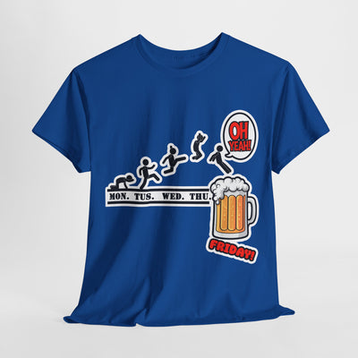 Friday Time Funny Shirt Beer Top