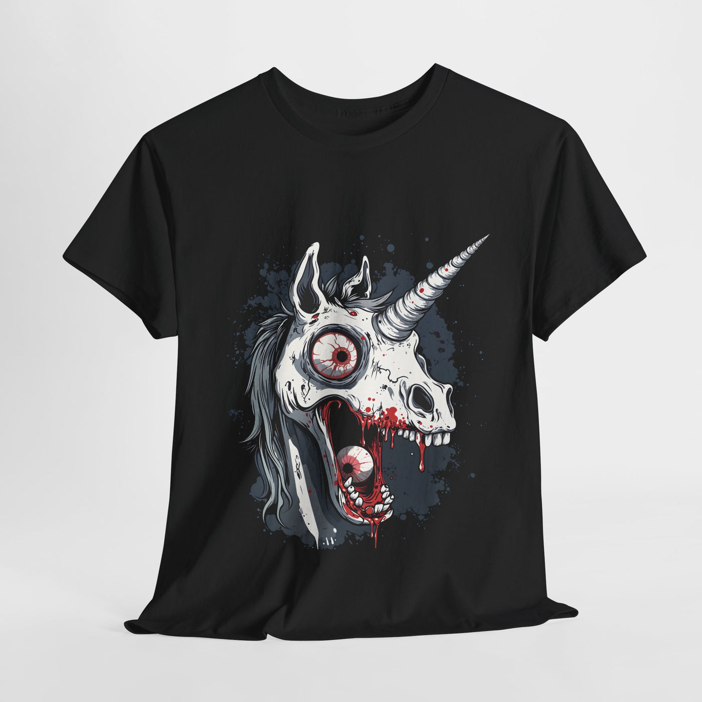Unicorn Tshirt / Creepy Unicorn / Horror Tshirt / Gothic Tshirt