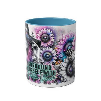 Surround Yourself - Two-Tone Afirmation Mugs