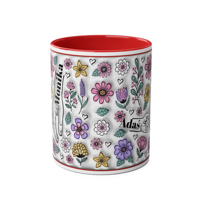 Two-Tone Coffee Mugs, 11oz