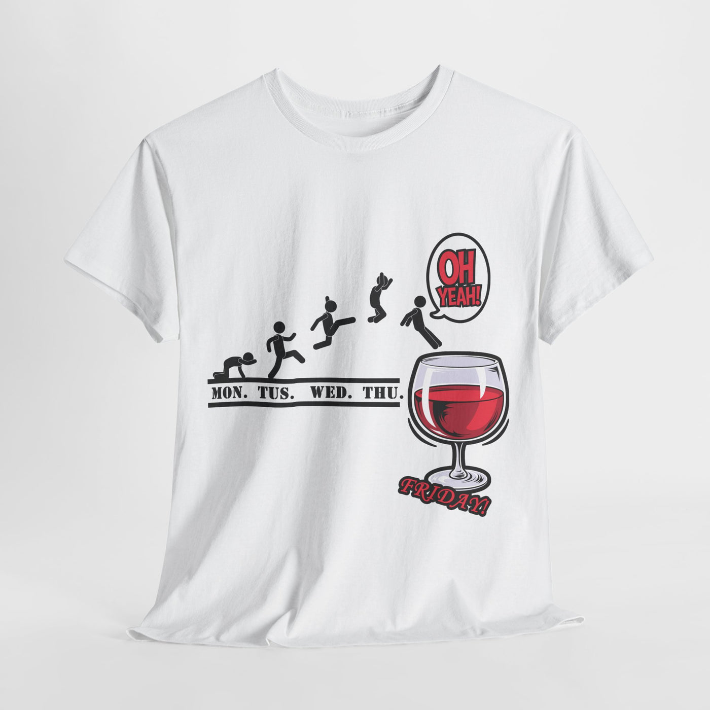 Friday Time T-Shirt Wine Time T-Shirt