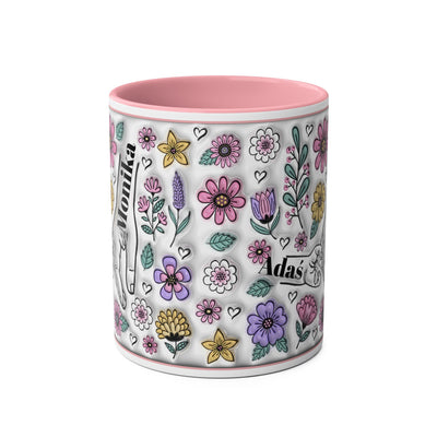 Two-Tone Coffee Mugs, 11oz