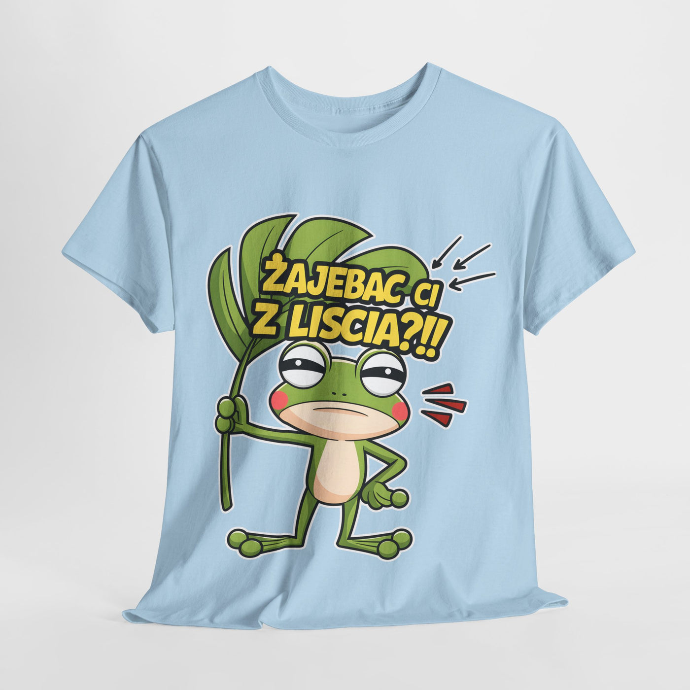 "Żajebać Ci z liścia?" Koszulka, Funny T-Shirt