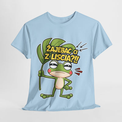 "Żajebać Ci z liścia?" Koszulka, Funny T-Shirt