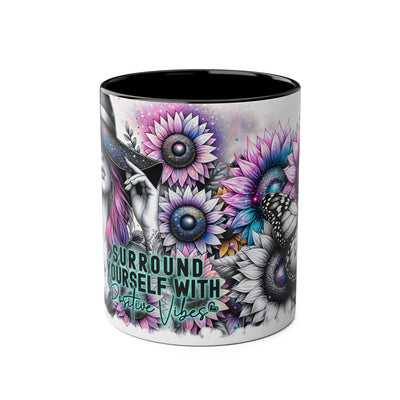 Surround Yourself - Two-Tone Afirmation Mugs