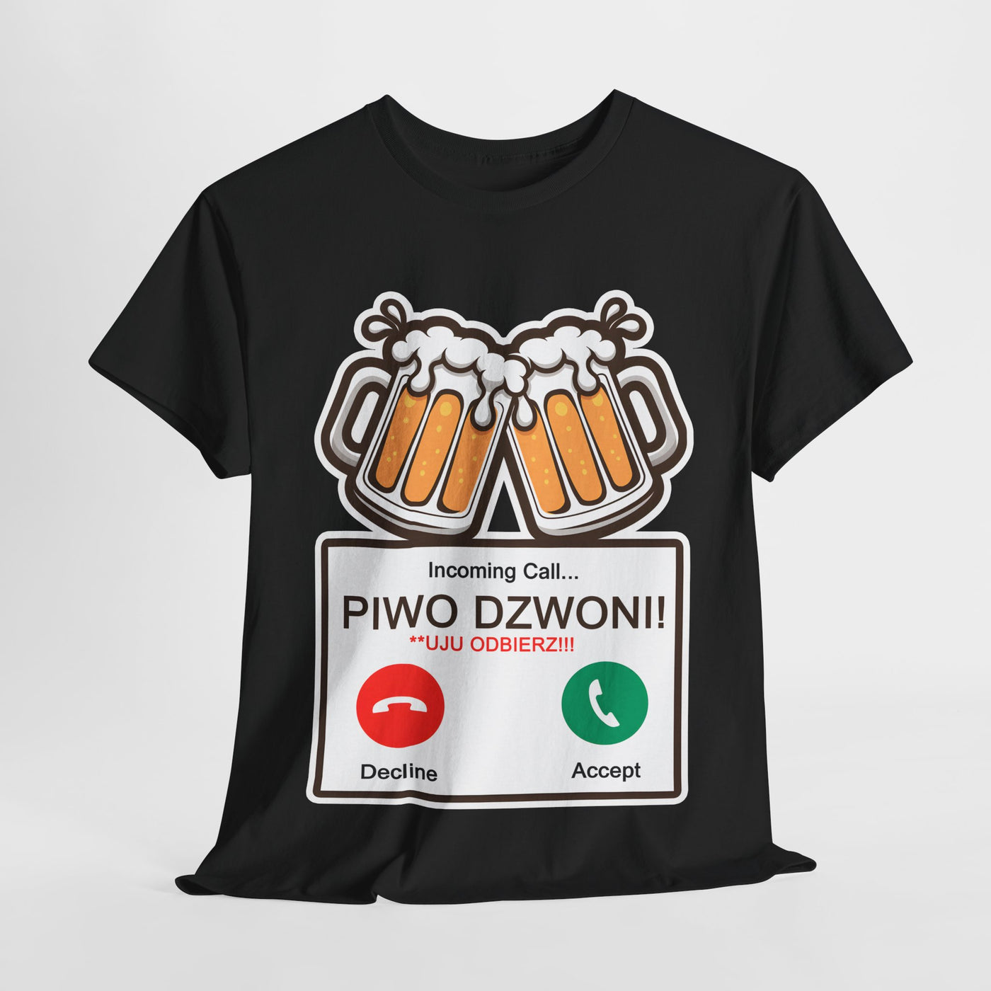 Piwo dzwoni Funny T-Shirt