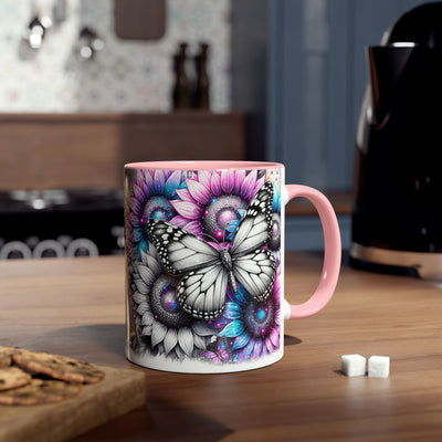 Be Happy Two-Tone Afirmation Mug
