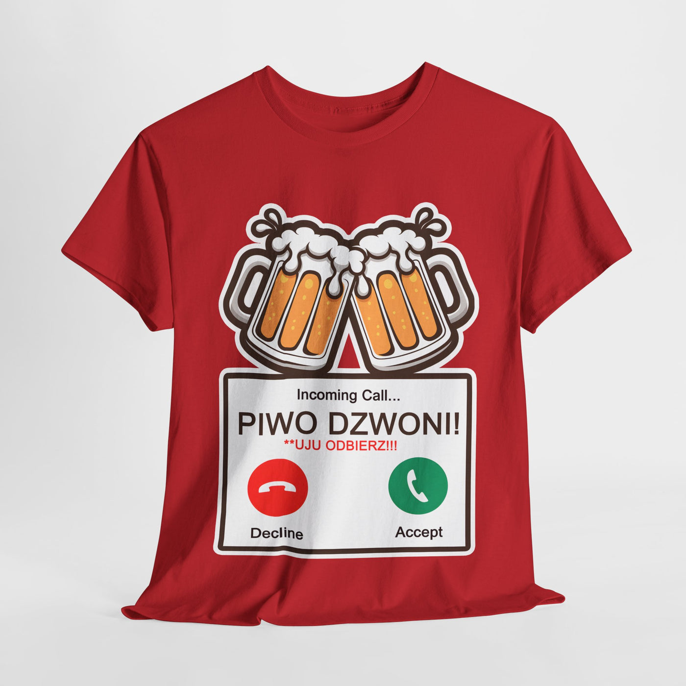Piwo dzwoni Funny T-Shirt