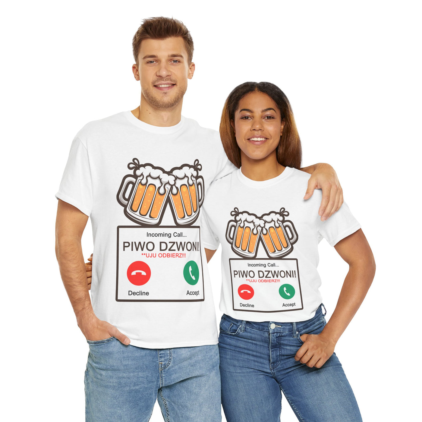 Piwo dzwoni Funny T-Shirt