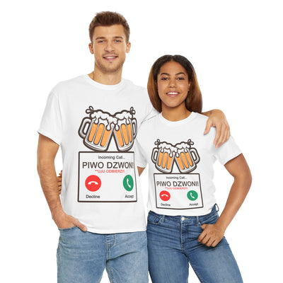 Piwo dzwoni Funny T-Shirt