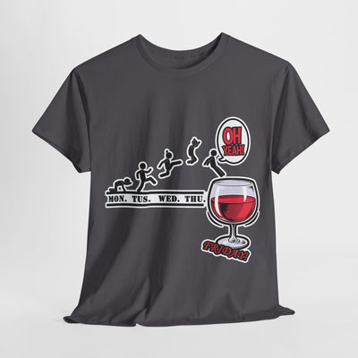 Friday Time T-Shirt Wine Time T-Shirt
