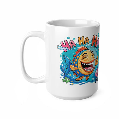 Zabawny Kubek Biały dla Wędkarza - Ceramic Coffee Cups 11oz & 15oz